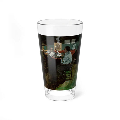 Smoking Doctor, 1971 - Pint Glass 16oz 16oz - Go Mug Yourself