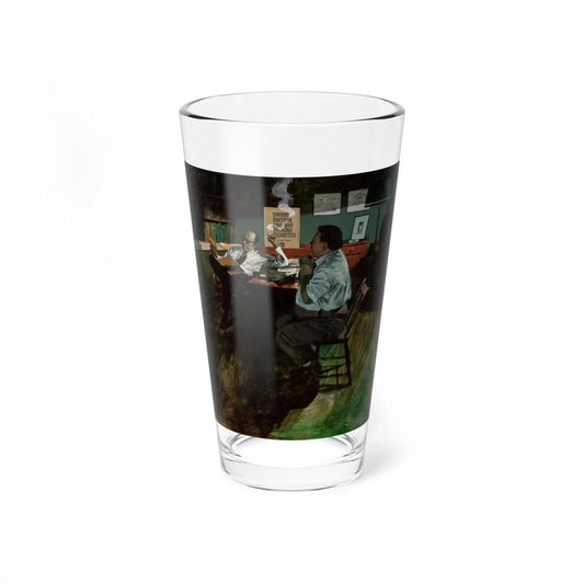 Smoking Doctor, 1971 - Pint Glass 16oz 16oz - Go Mug Yourself