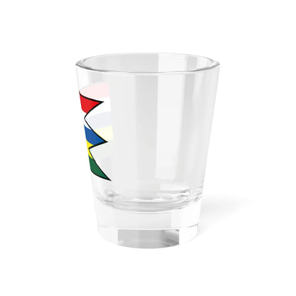 Smolinske Senica Flag (Slovakia) Shot Glass 1.5oz - Go Mug Yourself