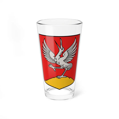 Smārdes pagasts COA (Latvia) (Coat of Arms) Pint Glass 16oz 16oz - Go Mug Yourself