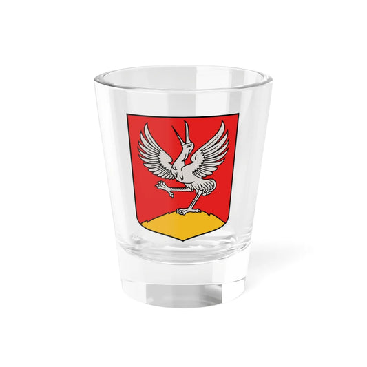 Smārdes pagasts COA (Latvia) (Coat of Arms) Shot Glass 1.5oz 1.5oz - Go Mug Yourself