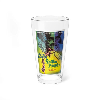 SNAKE PEOPLE 1971 Movie Poster - Pint Glass 16oz-16oz-Go Mug Yourself