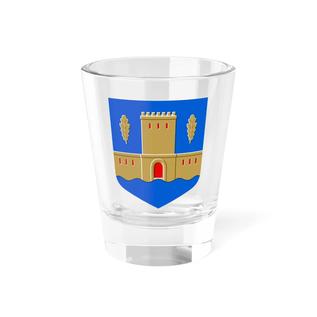 Snappertuna.vaakuna (Finland) (Coat of Arms) Shot Glass 1.5oz 1.5oz - Go Mug Yourself