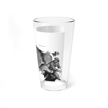 Snatch by Scott Littleton, Liberty, November 26, 1938 (Magazine Illustration) Pint Glass 16oz-Go Mug Yourself