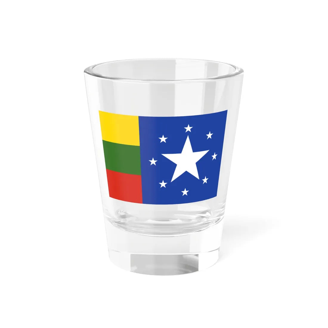 SNLD Proposed flag of Myanmar color shades variant (Myanmar) Shot Glass 1.5oz 1.5oz - Go Mug Yourself