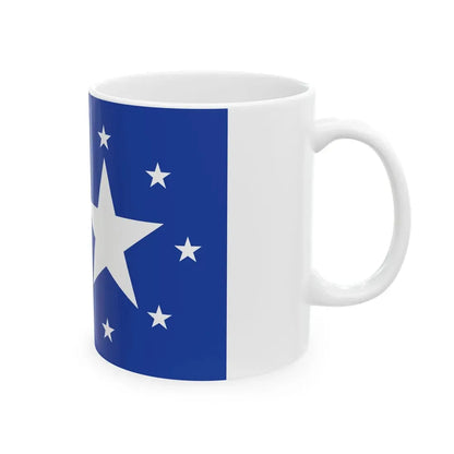 SNLD Proposed flag of Myanmar color shades variant (Myanmar) White Coffee Mug - Go Mug Yourself