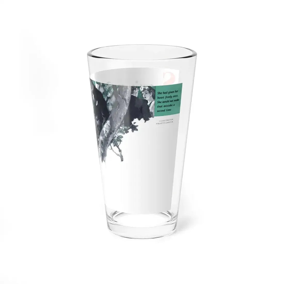 Snow in April, Woman's Home Companion, April 1940 (Magazine Illustration) Pint Glass 16oz - Go Mug Yourself