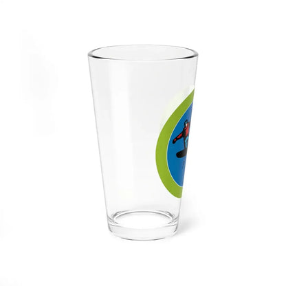 Snow Sports (Boy Scout Merit Badge) Pint Glass 16oz - Go Mug Yourself