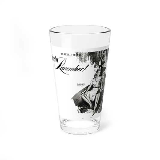 So Nice to Remember, Liberty, May 31, 1941 (Magazine Illustration) Pint Glass 16oz-16oz-Go Mug Yourself