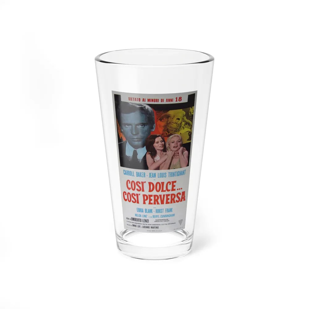 SO SWEET SO PERVERSE 1969 Movie Poster - Pint Glass 16oz-16oz-Go Mug Yourself