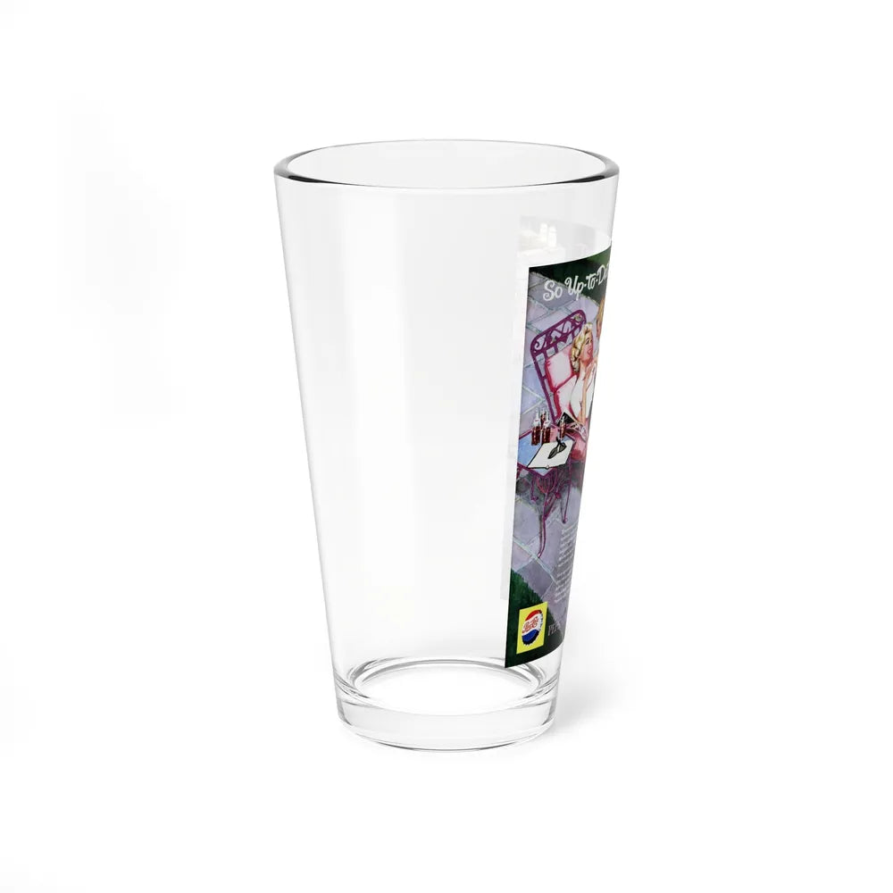 So Up-to-Date, So Smart, Pepsi Cola ad (1959) (Magazine Illustration) Pint Glass 16oz - Go Mug Yourself