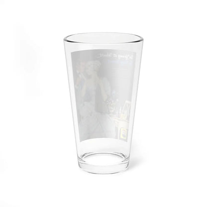 So Young at Heart, So Very Smart, Pepsi Cola ad (1960) (Magazine Illustration) Pint Glass 16oz - Go Mug Yourself