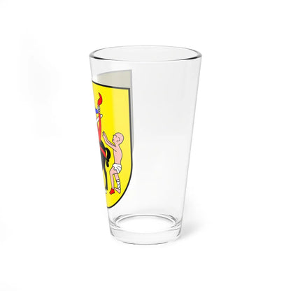 Soazza wappen (Switzerland) (Coat of Arms) Pint Glass 16oz - Go Mug Yourself