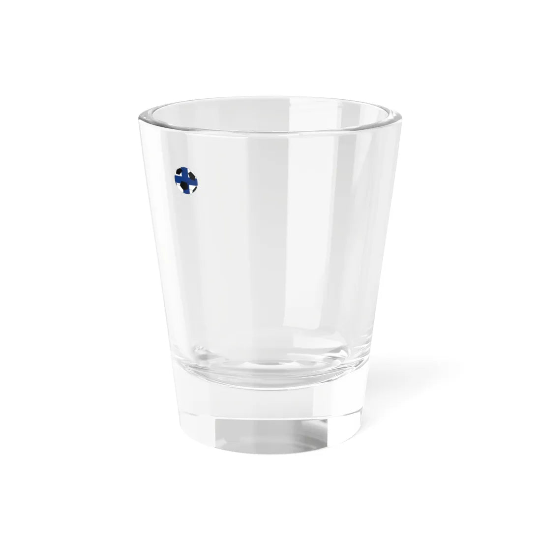 Soccerball Finland (Finland) Shot Glass 1.5oz 1.5oz - Go Mug Yourself