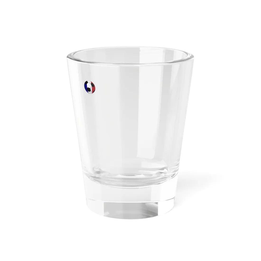 Soccerball France (France) Shot Glass 1.5oz 1.5oz - Go Mug Yourself