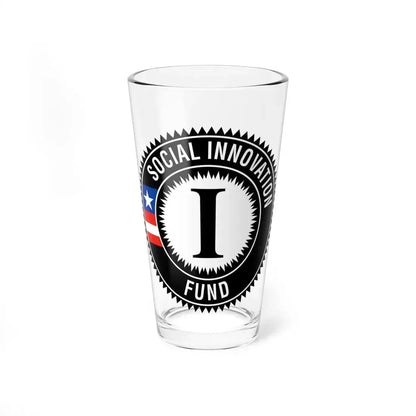 Social Innovation Fund SIF - Pint Glass 16oz 16oz - Go Mug Yourself