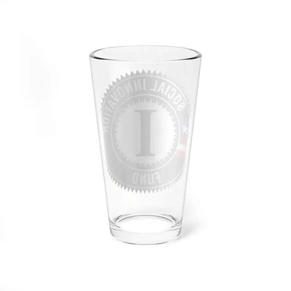 Social Innovation Fund SIF - Pint Glass 16oz - Go Mug Yourself