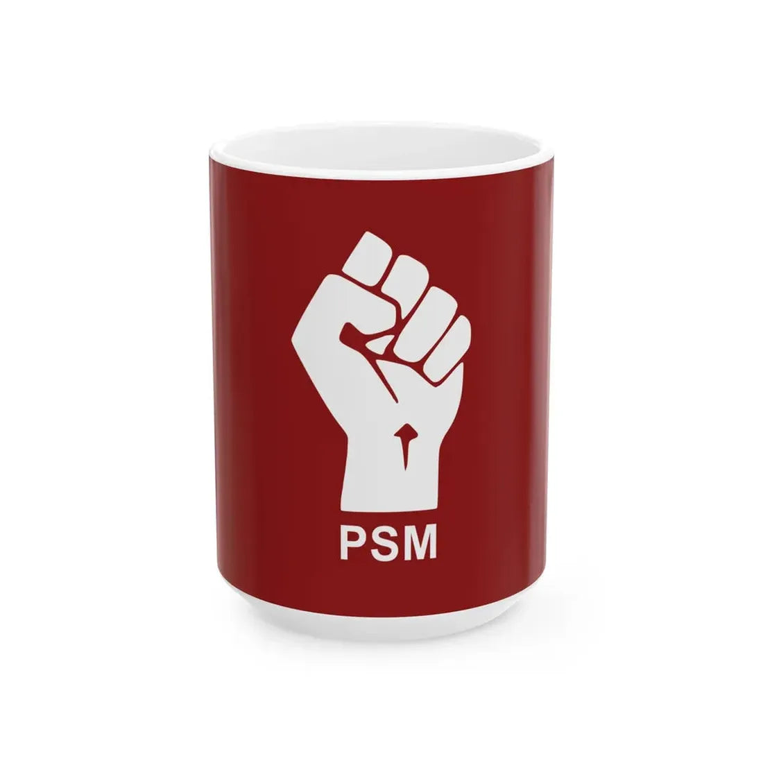 Socialist Party of Malaysia Flag (Malaysia) White Coffee Mug 15oz - Go Mug Yourself