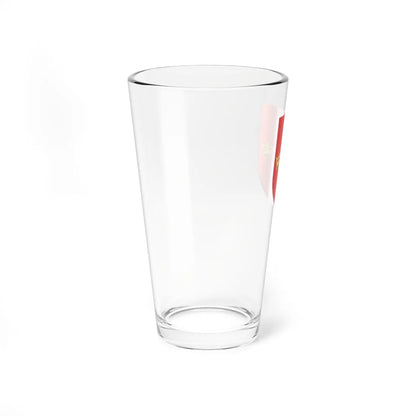 Societas Heraldica Scandinavica skjold (Denmark) (Coat of Arms) Pint Glass 16oz - Go Mug Yourself