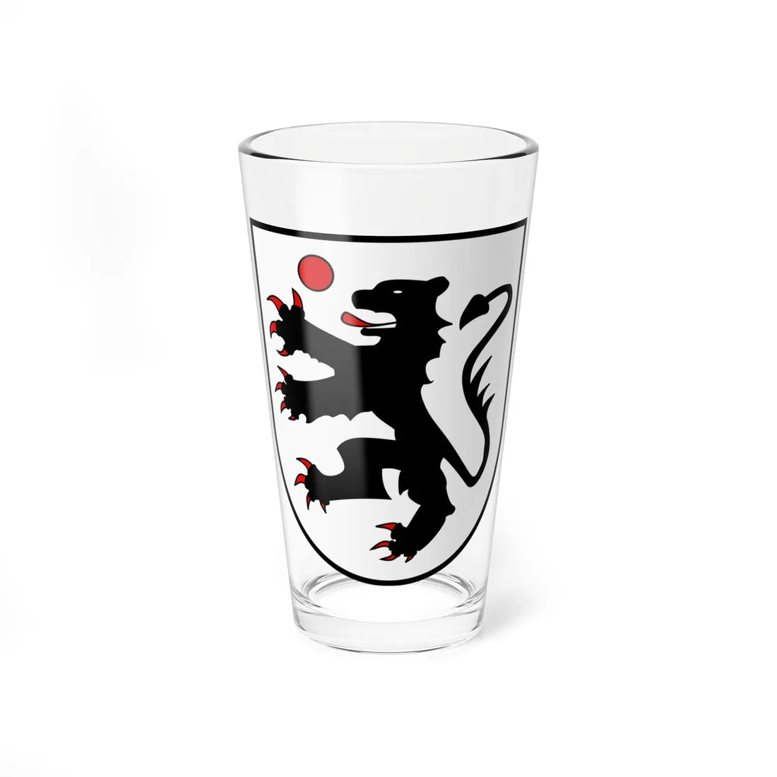 Socin Sozzini coat of arms (Italy) (Coat of Arms) Pint Glass 16oz 16oz - Go Mug Yourself