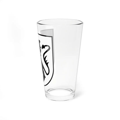 Socin Sozzini coat of arms (Italy) (Coat of Arms) Pint Glass 16oz - Go Mug Yourself