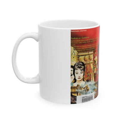 SODOM AND GOMORRHA (VHS COVER) - White Coffee Mug - Go Mug Yourself