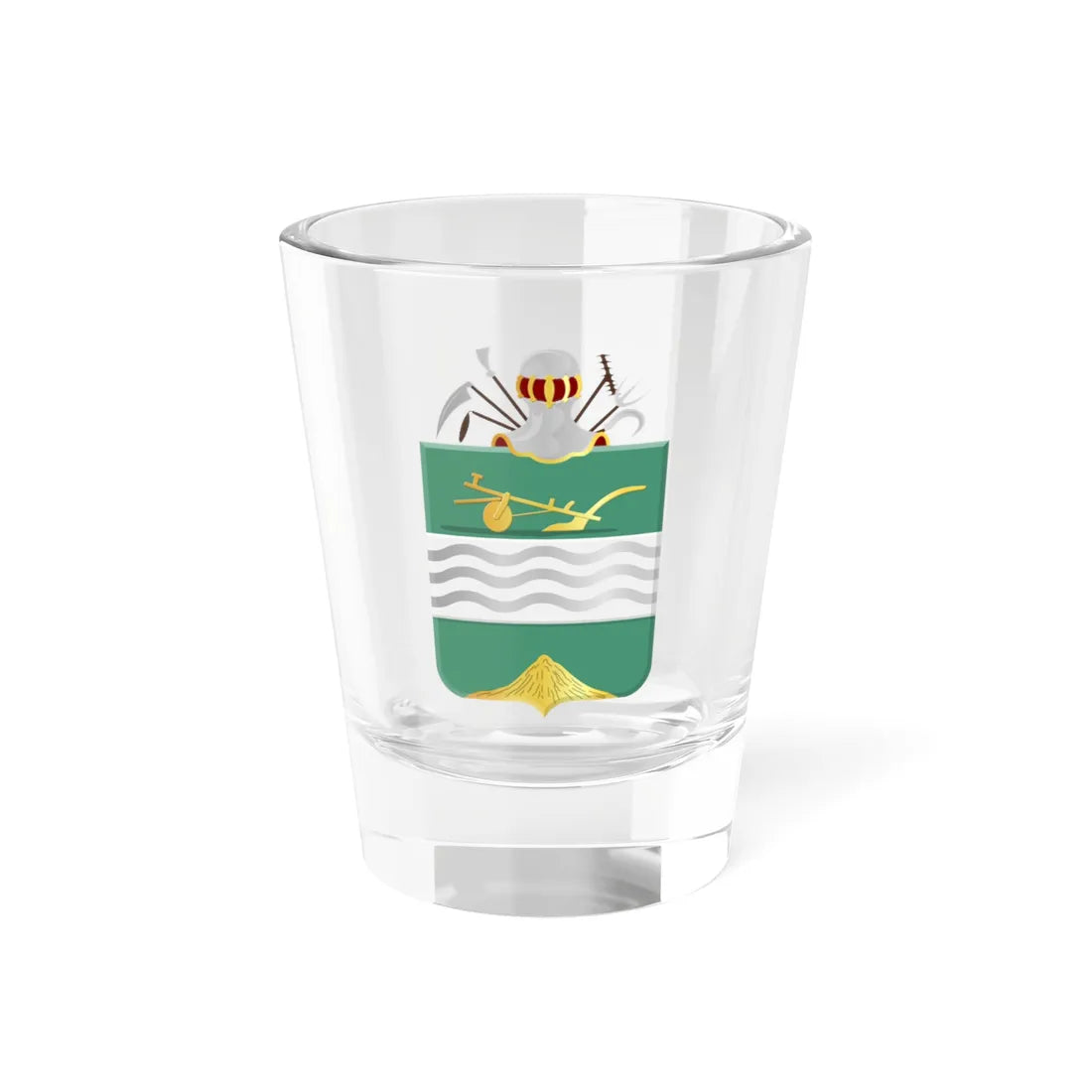 Soest wapen HRvA (Netherlands) (Coat of Arms) Shot Glass 1.5oz 1.5oz - Go Mug Yourself