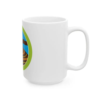 Soil Water Conservation (Boy Scout Merit Badge) White Coffee Mug - Go Mug Yourself