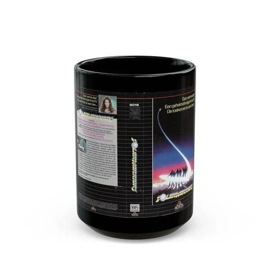 SOLARWARRIORS (VHS COVER) - Black Coffee Mug 15oz - Go Mug Yourself