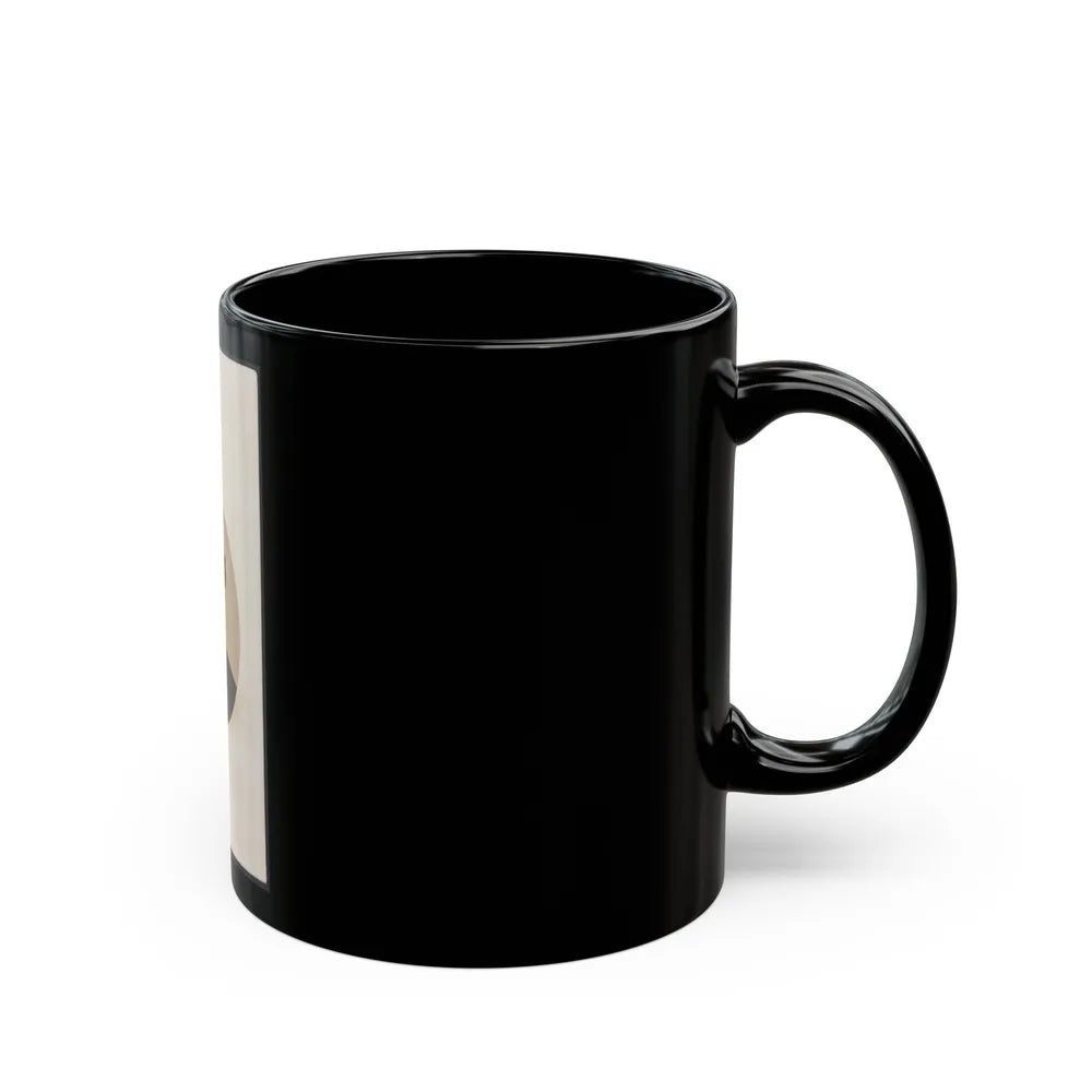 Soldier Identified As Harman In Uniform (U.S. Civil War) Black Coffee Mug-Go Mug Yourself