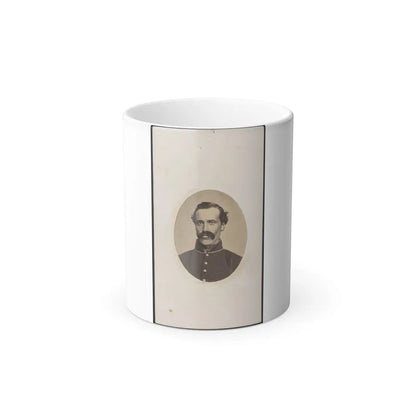 Soldier Identified as Harman in Uniform (U.S. Civil War) Color Changing Coffee Mug 11oz-11oz-Go Mug Yourself