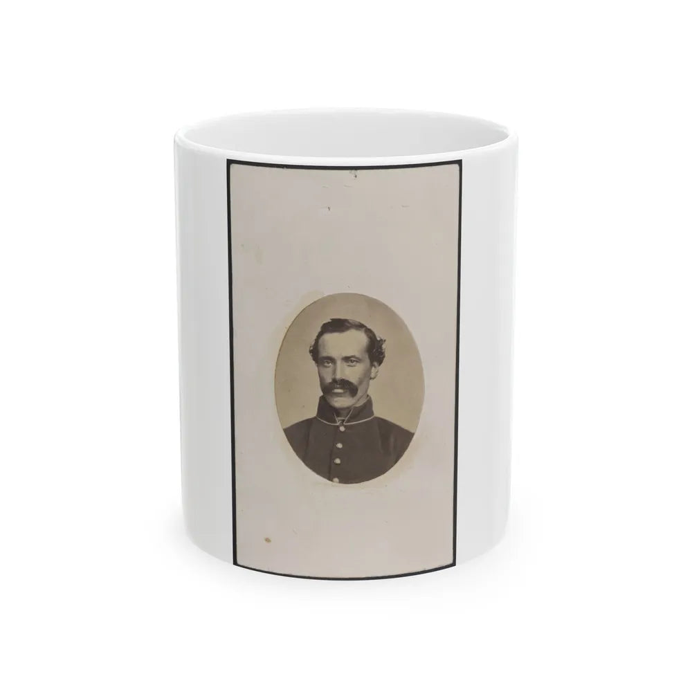 Soldier Identified As Harman In Uniform (U.S. Civil War) White Coffee Mug-11oz-Go Mug Yourself