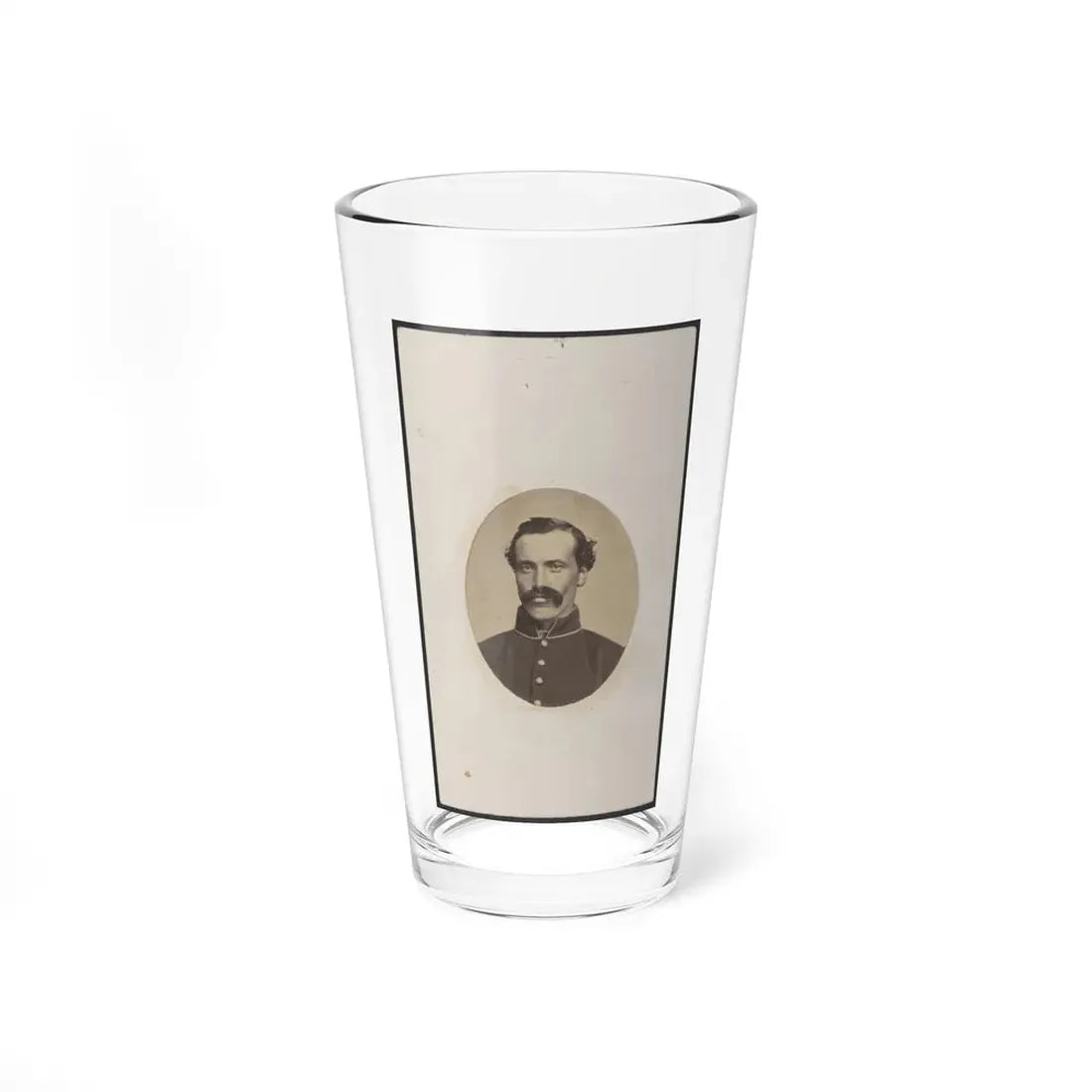 Soldier Identified As Harman In Uniform (U.S. Civil War) Pint Glass 16oz 16oz - Go Mug Yourself