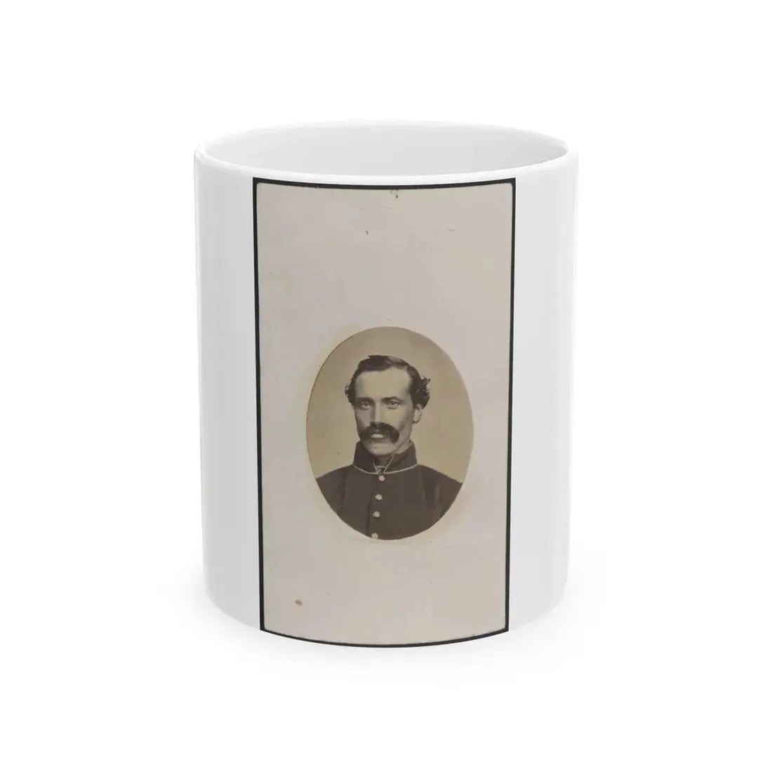 Soldier Identified As Harman In Uniform (U.S. Civil War) White Coffee Mug 11oz - Go Mug Yourself