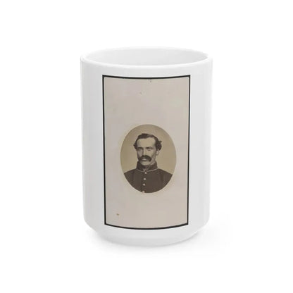 Soldier Identified As Harman In Uniform (U.S. Civil War) White Coffee Mug 15oz - Go Mug Yourself