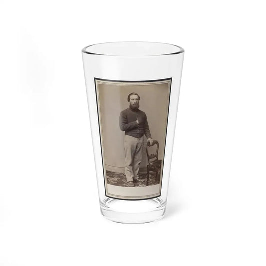 Soldier Identified As Osborne In Union Uniform (U.S. Civil War) Pint Glass 16oz 16oz - Go Mug Yourself