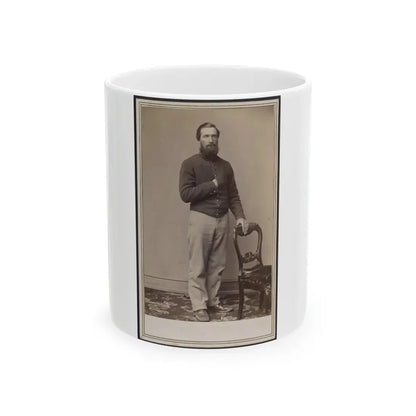Soldier Identified As Osborne In Union Uniform (U.S. Civil War) White Coffee Mug 11oz - Go Mug Yourself