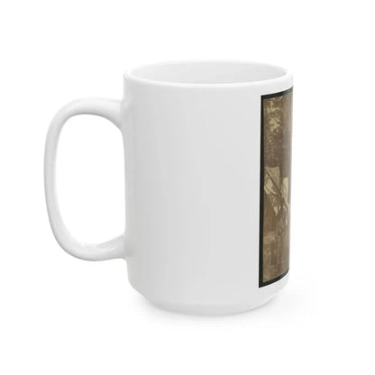 Soldier On Horseback With African American Servant (U.S. Civil War) White Coffee Mug - Go Mug Yourself