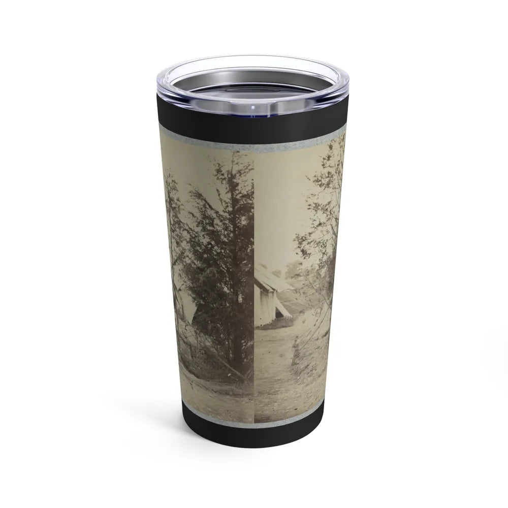 Soldier Sitting Inside His Tent (U.S. Civil War) Tumbler 20oz-Go Mug Yourself