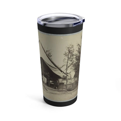 Soldier Sitting Inside His Tent (U.S. Civil War) Tumbler 20oz-Go Mug Yourself