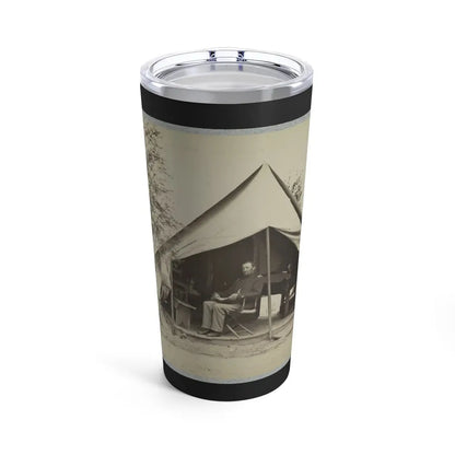 Soldier Sitting Inside His Tent (U.S. Civil War) Tumbler 20oz 20oz - Go Mug Yourself