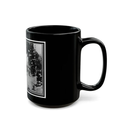 Soldiers( ) In Wagons And Mounted On Horses During The Grand Review Of The Union Army, Washington, D.C. (U.S. Civil War) Black Coffee Mug-Go Mug Yourself