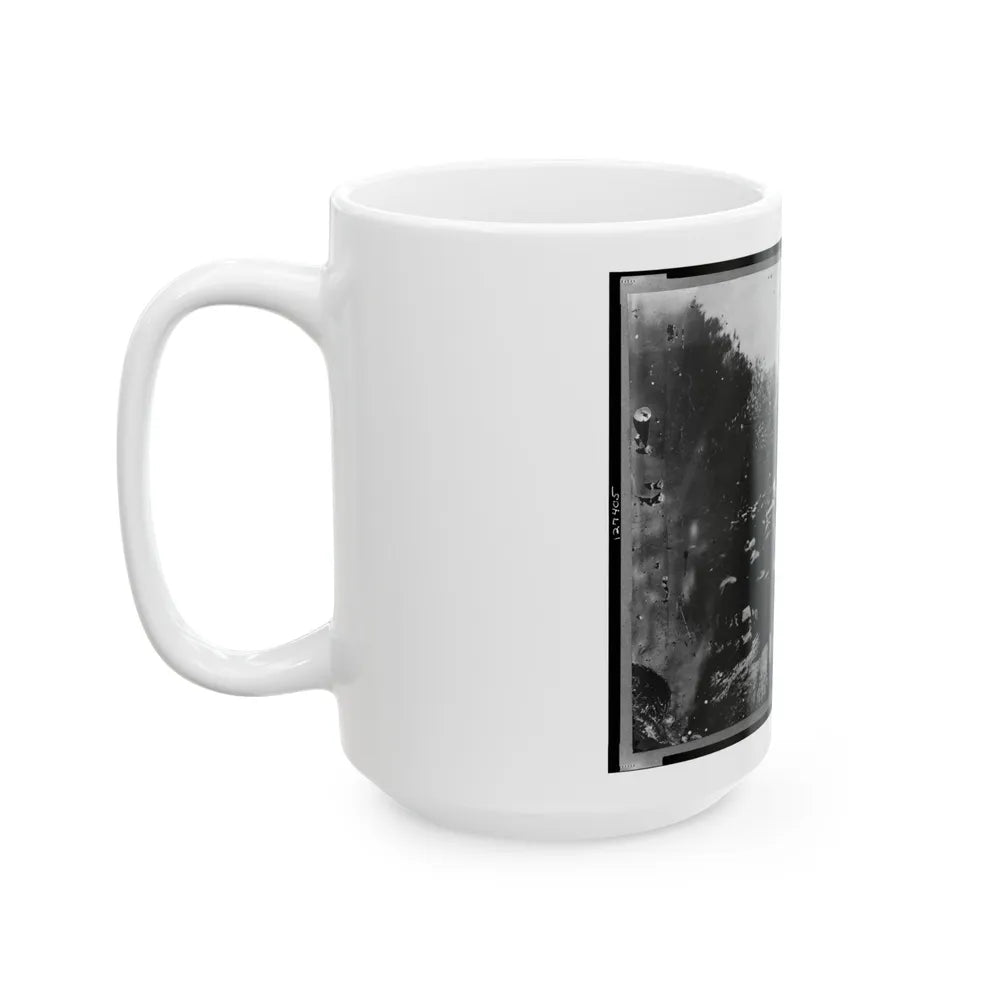 Soldiers( ) In Wagons And Mounted On Horses During The Grand Review Of The Union Army, Washington, D.C. (U.S. Civil War) White Coffee Mug-Go Mug Yourself