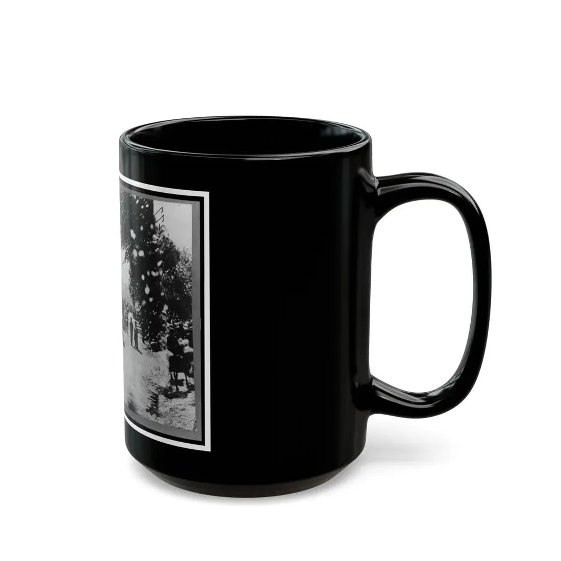 Soldiers( ) In Wagons And Mounted On Horses During The  Grand Review  Of The Union Army, Washington, D.C. (U.S. Civil War) Black Coffee Mug - Go Mug Yourself