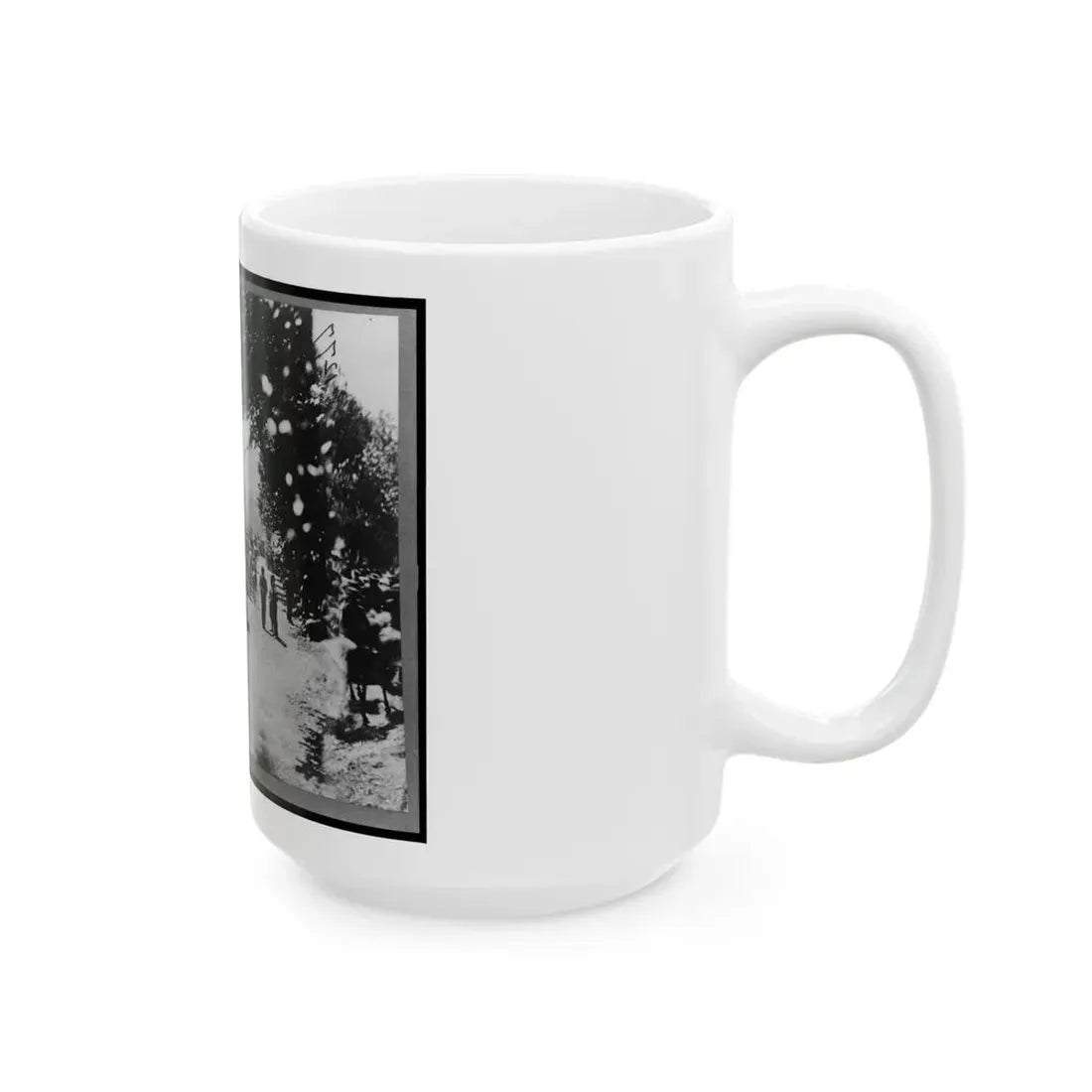 Soldiers( ) In Wagons And Mounted On Horses During The  Grand Review  Of The Union Army, Washington, D.C. (U.S. Civil War) White Coffee Mug - Go Mug Yourself