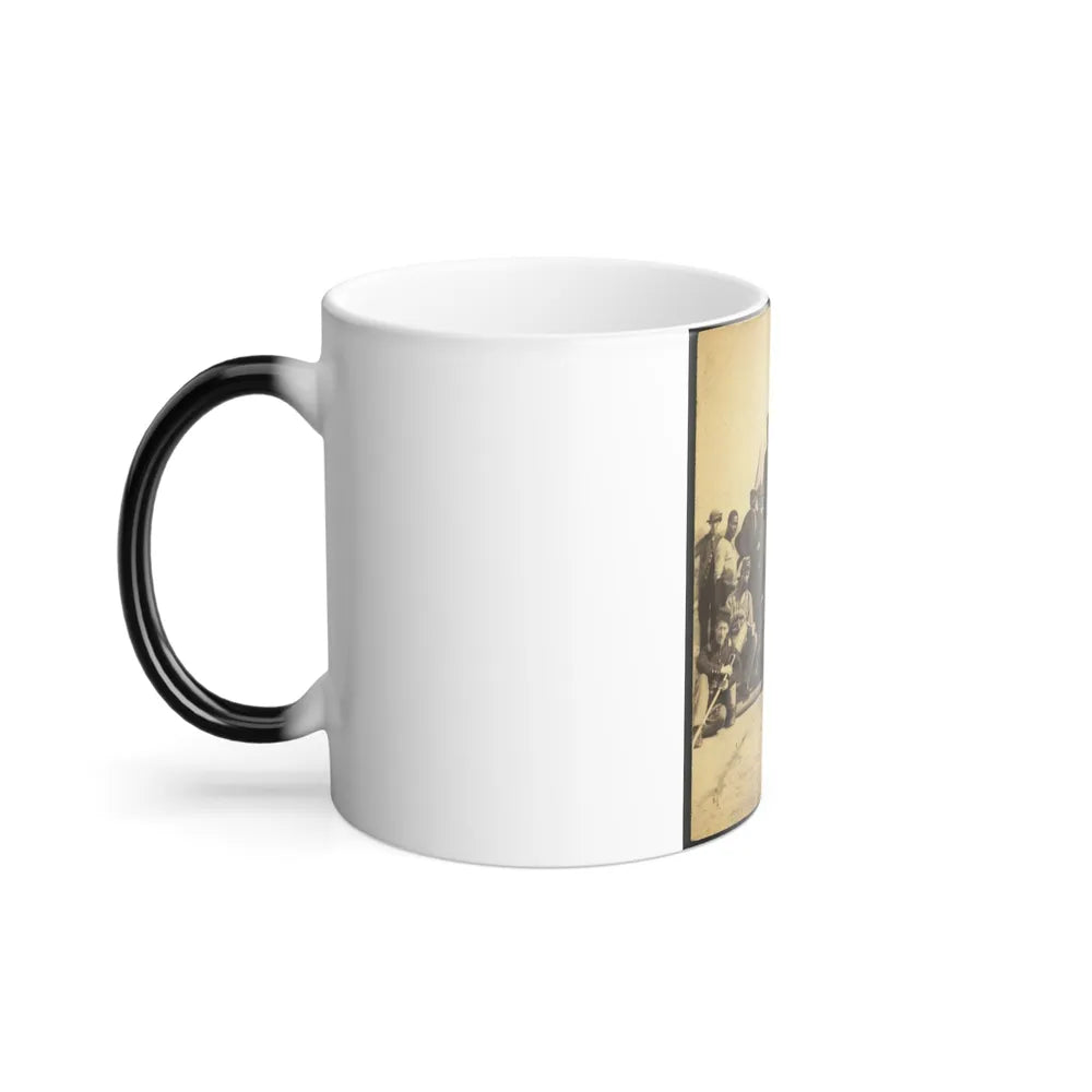 Soldiers of the 79Th New York at Camp (U.S. Civil War) Color Changing Coffee Mug 11oz-Go Mug Yourself
