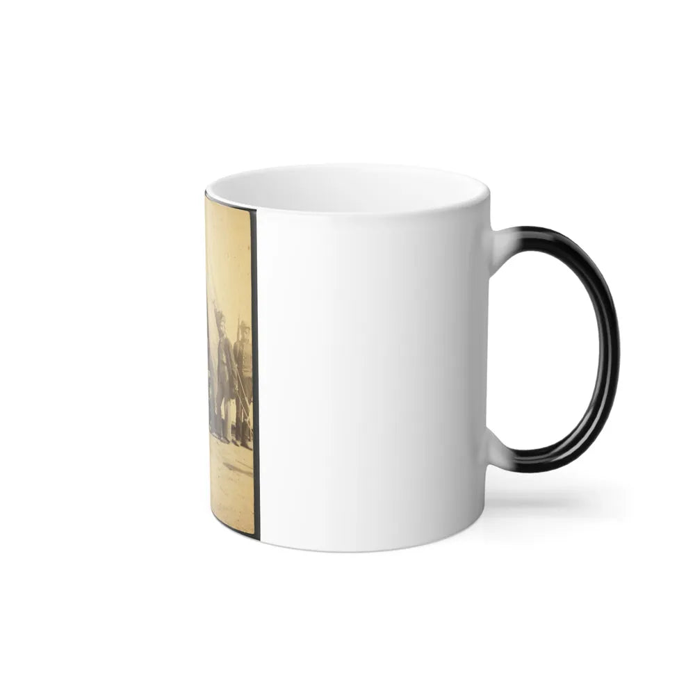 Soldiers of the 79Th New York at Camp (U.S. Civil War) Color Changing Coffee Mug 11oz-Go Mug Yourself