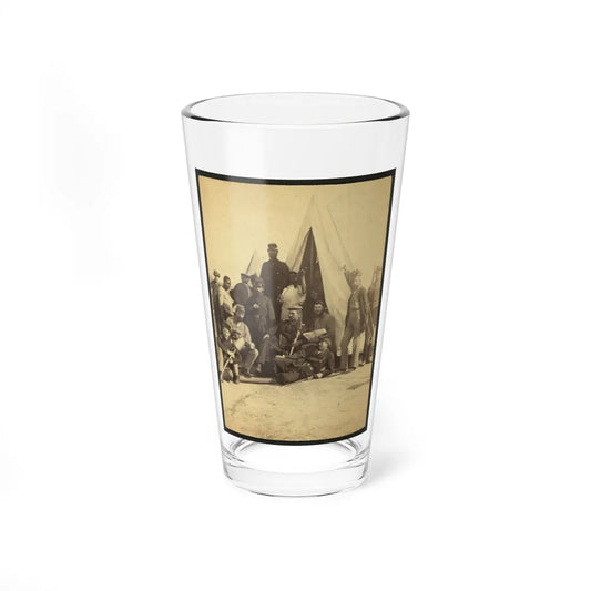 Soldiers Of The 79th New York At Camp (U.S. Civil War) Pint Glass 16oz-16oz-Go Mug Yourself