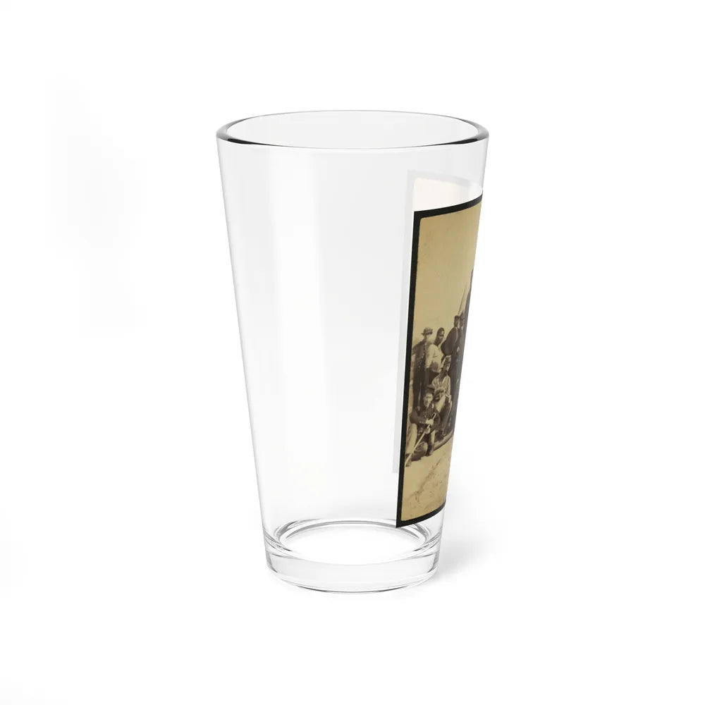 Soldiers Of The 79th New York At Camp (U.S. Civil War) Pint Glass 16oz-Go Mug Yourself