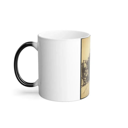 Soldiers of the 79Th New York at Camp (U.S. Civil War) Color Changing Coffee Mug 11oz - Go Mug Yourself